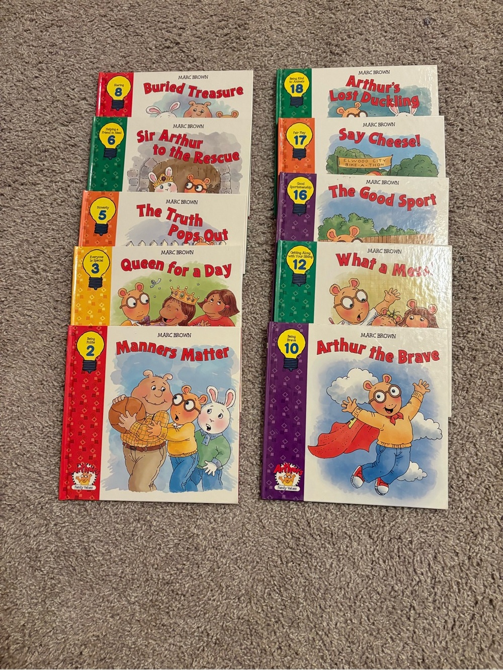 Arthur Beginner Readers Book Set - Colorful Kids Picture Books